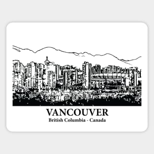 Vancouver - British Columbia Magnet